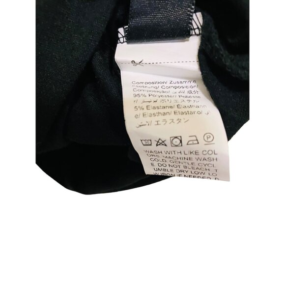 Shein Womens Black T-Shirt With Sunflower & Butterfly Print Size M - Picture 4 of 5